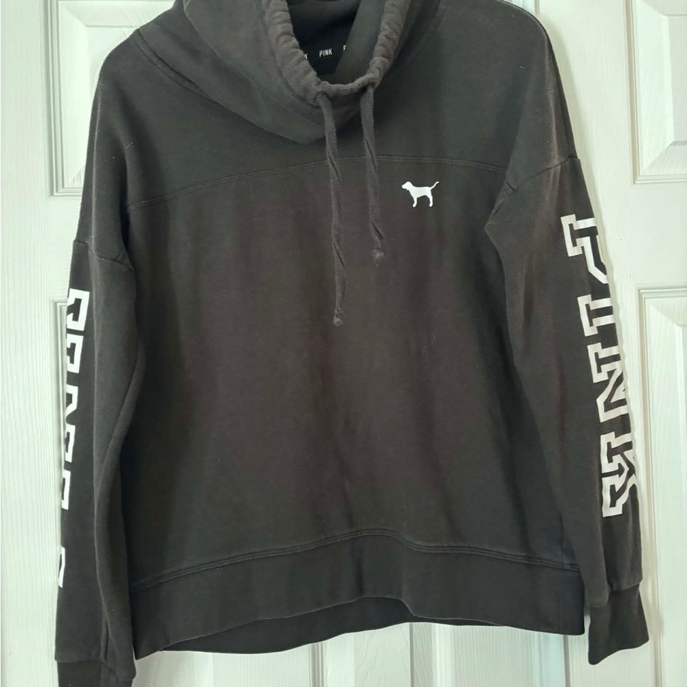 juniors Victoria's Secret PINK Black 2014 Hoodie